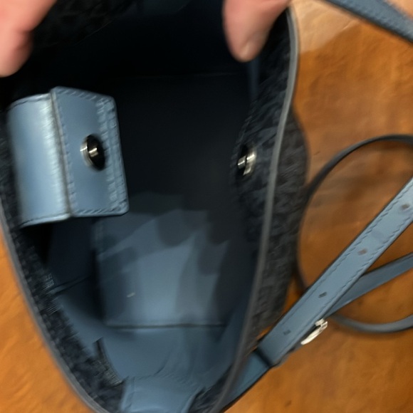 Michael Kors Blue Crossbody Bag - Picture 2 of 2
